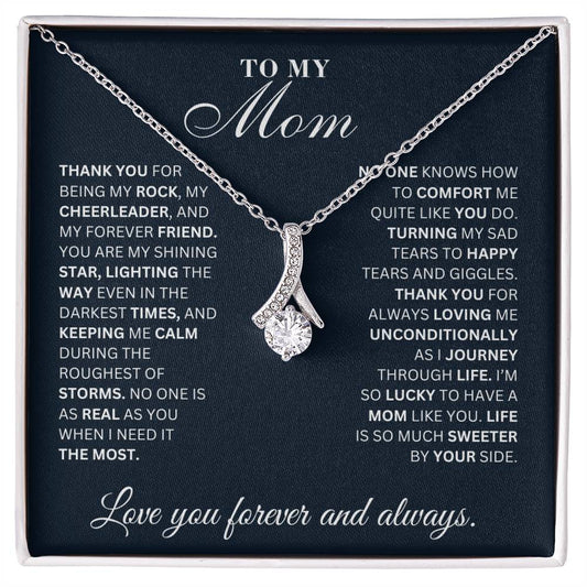 To My Mom - No One Like You - Alluring Necklace