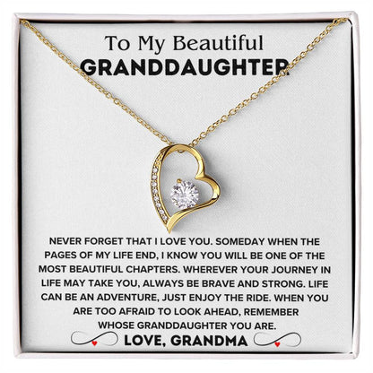 To My Beautiful Granddaughter - [ Almost Sold Out ]